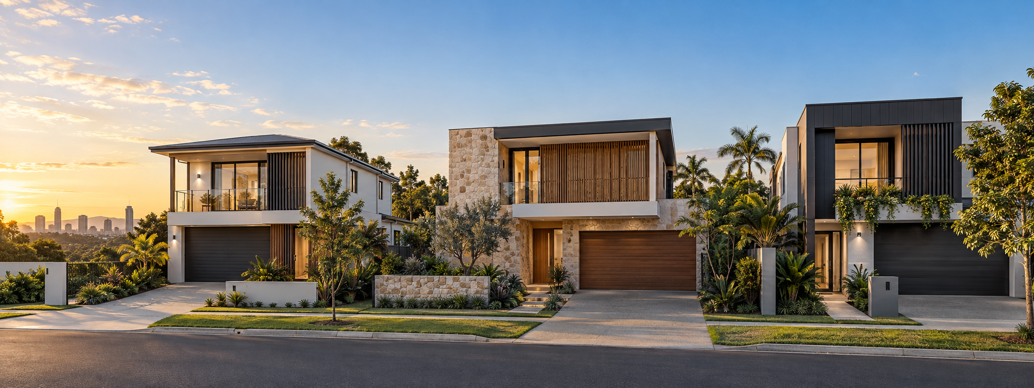Contemporary new homes in South East Queensland